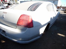 2006 MITSUBISHI GALANT ES WHITE 2.4L AT 183873